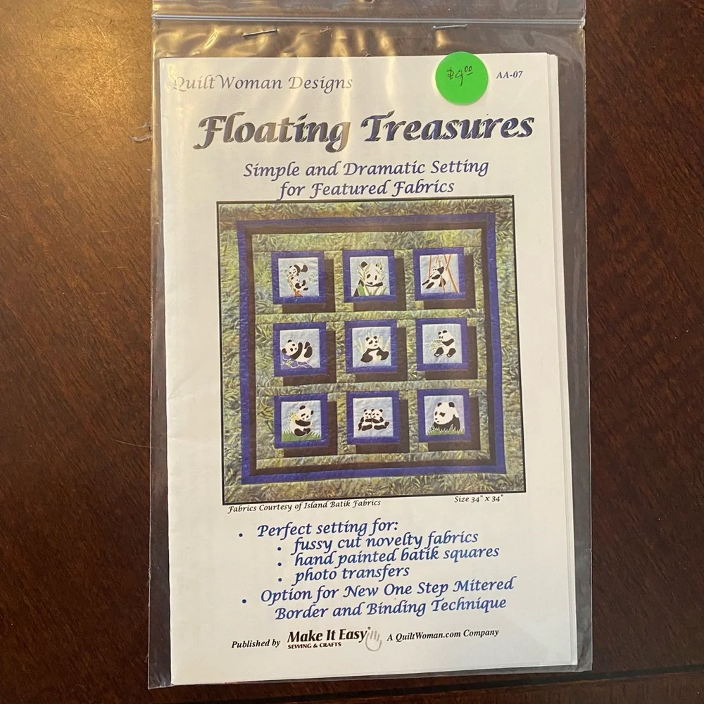 ⛱️ Floating Treasure Quilt Pattern - Picture 2 of 3